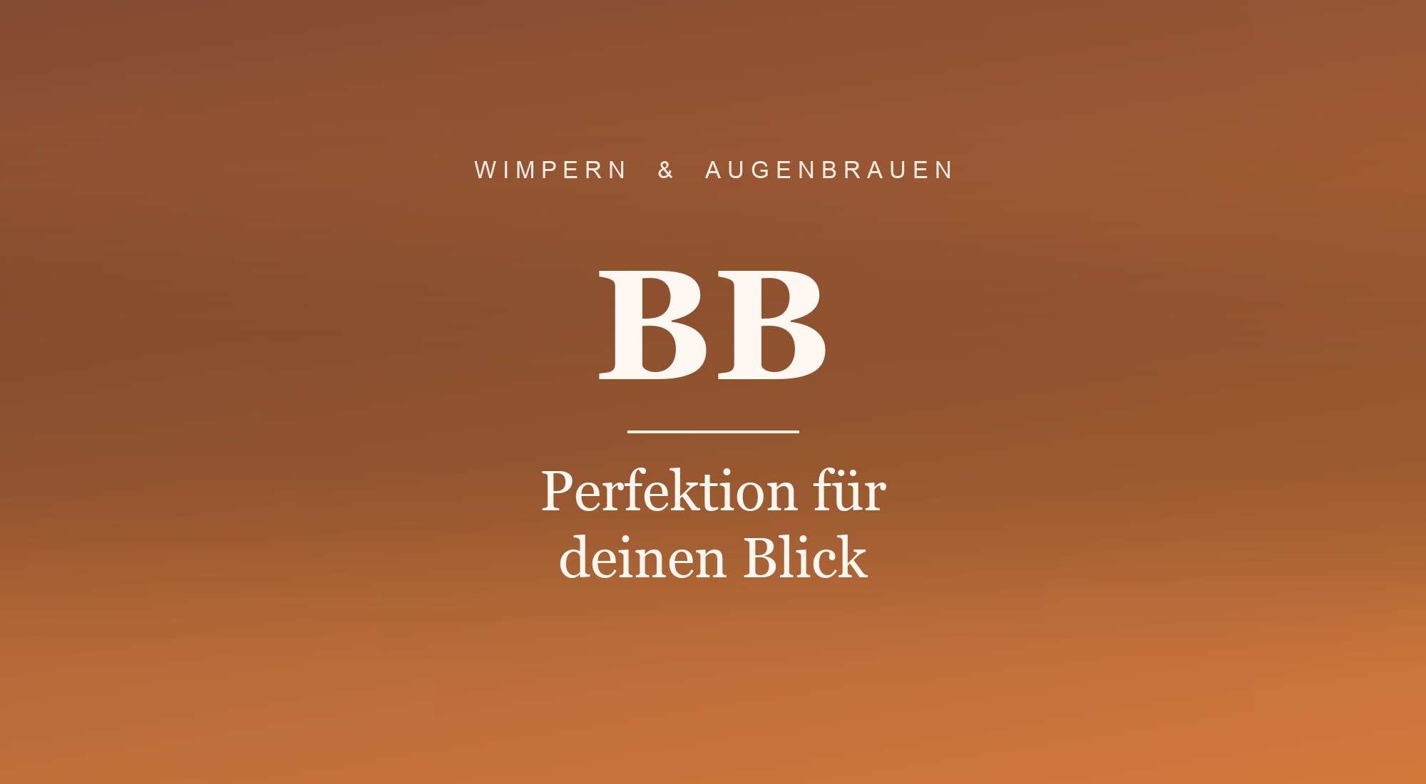 Perfektion für deinen Blick