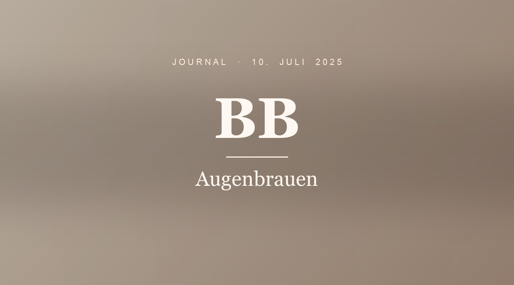 Augenbrauen