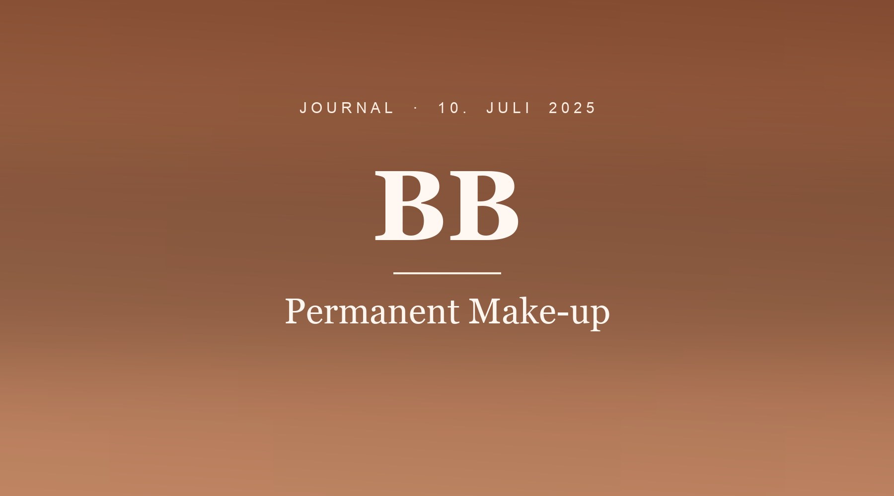 Permanent Make-up