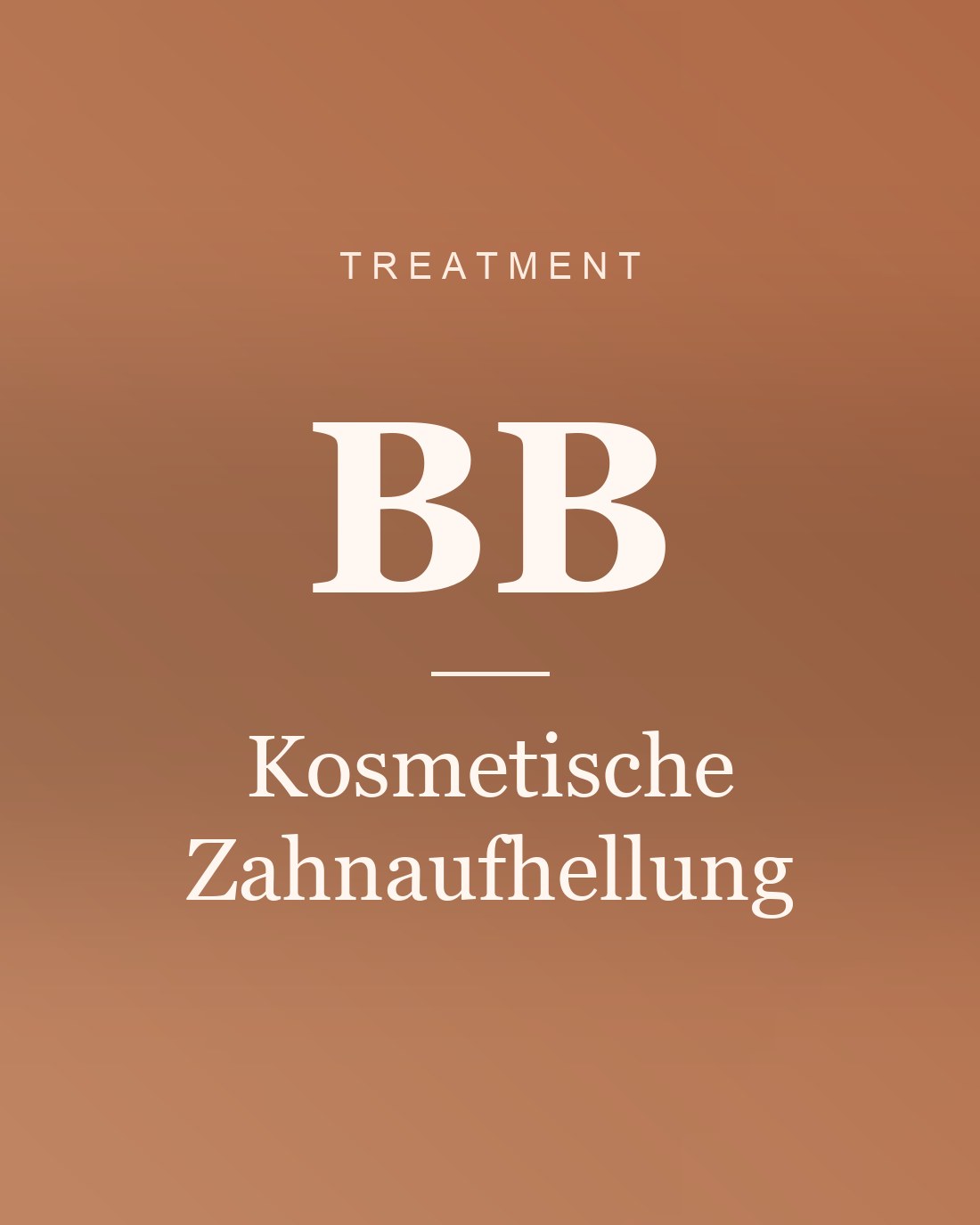 Kosmetische Zahnaufhellung